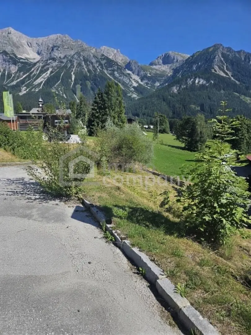 Ramsau am Dachstein: 827 m² plot for private home, practice or commercial premises