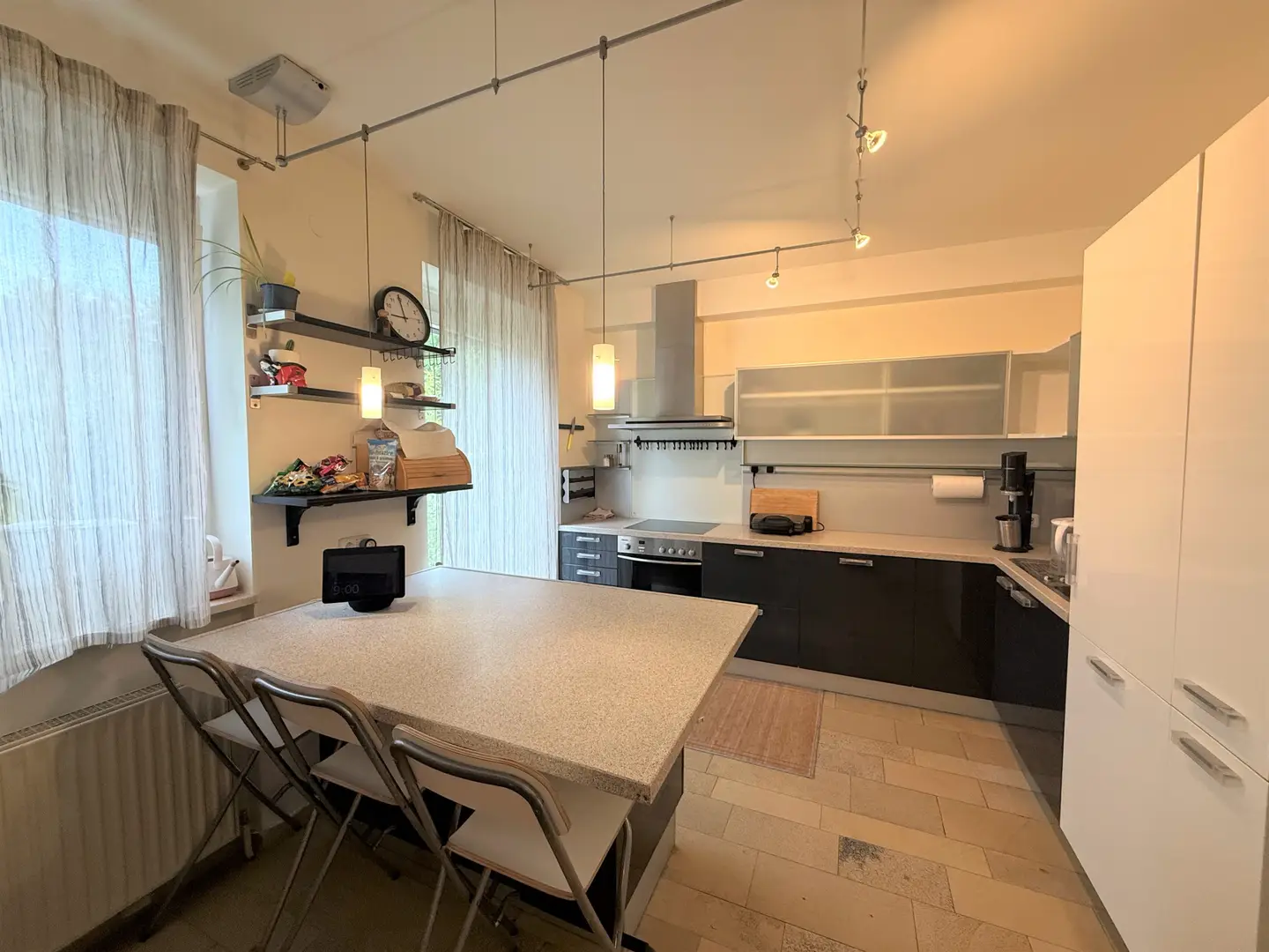 Maisonettewohnung mit Privatgarten und Sauna