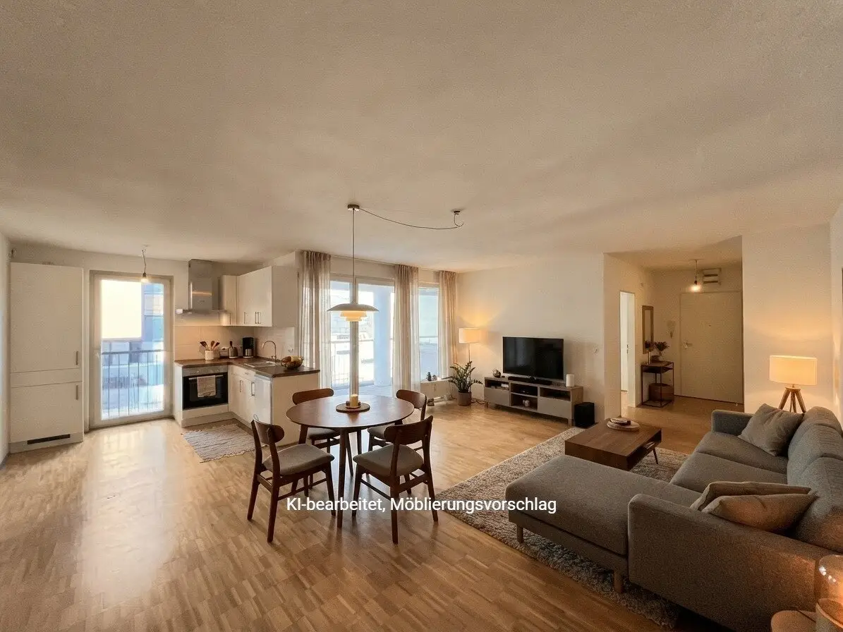 PROVISIONSFREI VOM EIGENTÜMER! MONTE LAA! TOLLE 4-ZIMMER WOHNUNG MIT LOGGIA!