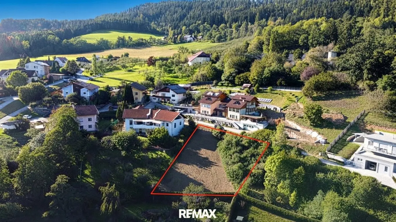 Dream building plot 1005 m² in Guttaring, Carinthia – Your home awaits!