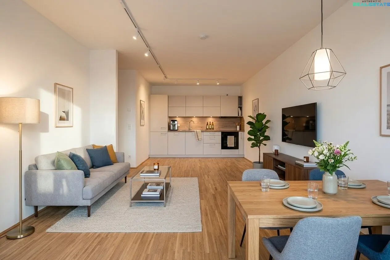 Green Living in der Hubertusgasse 26. Exklusive Mietwohnungen mit Tiefgaragenstellplatz und vielem mehr.