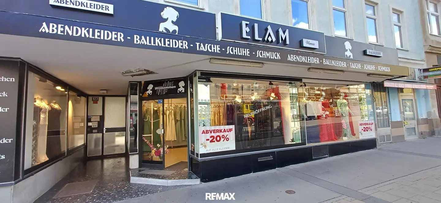 Commercial premises on Favoritenstraße