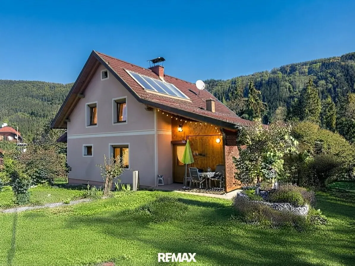 Natur vor der Haustüre – Einfamilienhaus mit großem Garten in Mellach