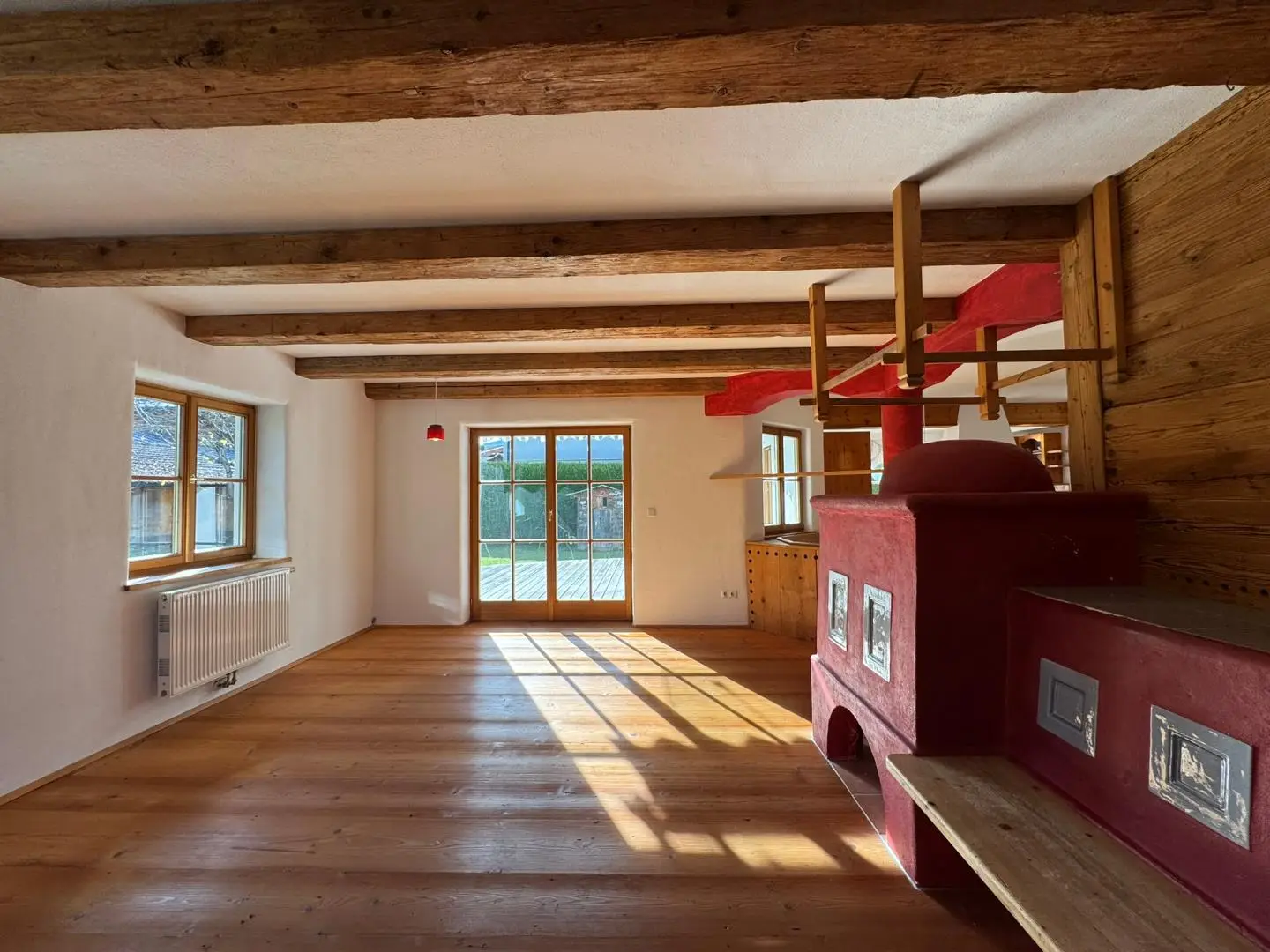 Familienwohnung with separate apartment in sunny setting near Schloss Münichau