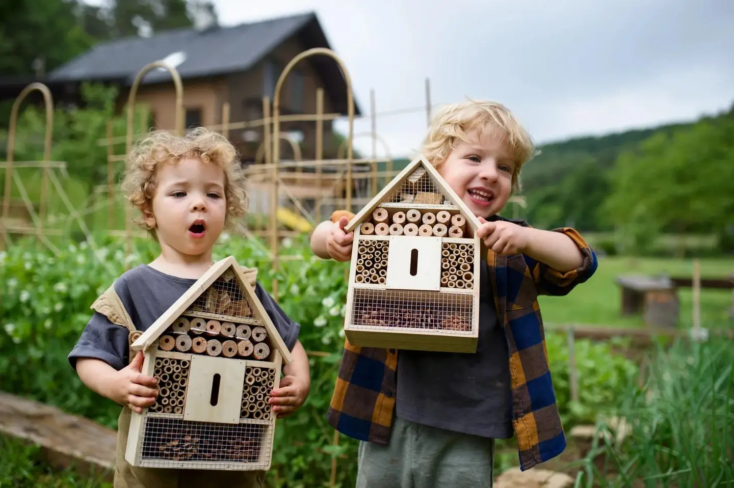 Familienwohnung mit privatem Garten und Wintergarten