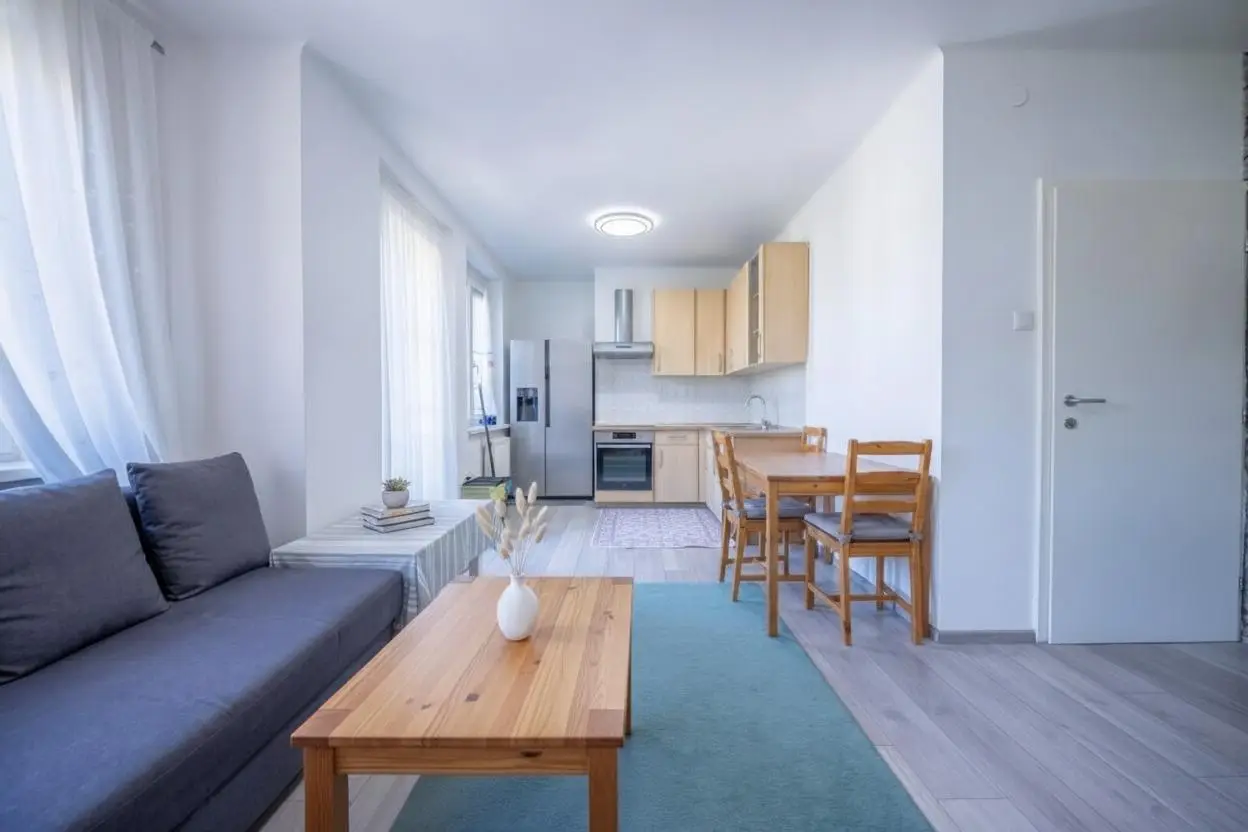 Wohnung with balcony and Gaisberg view near S Bahn