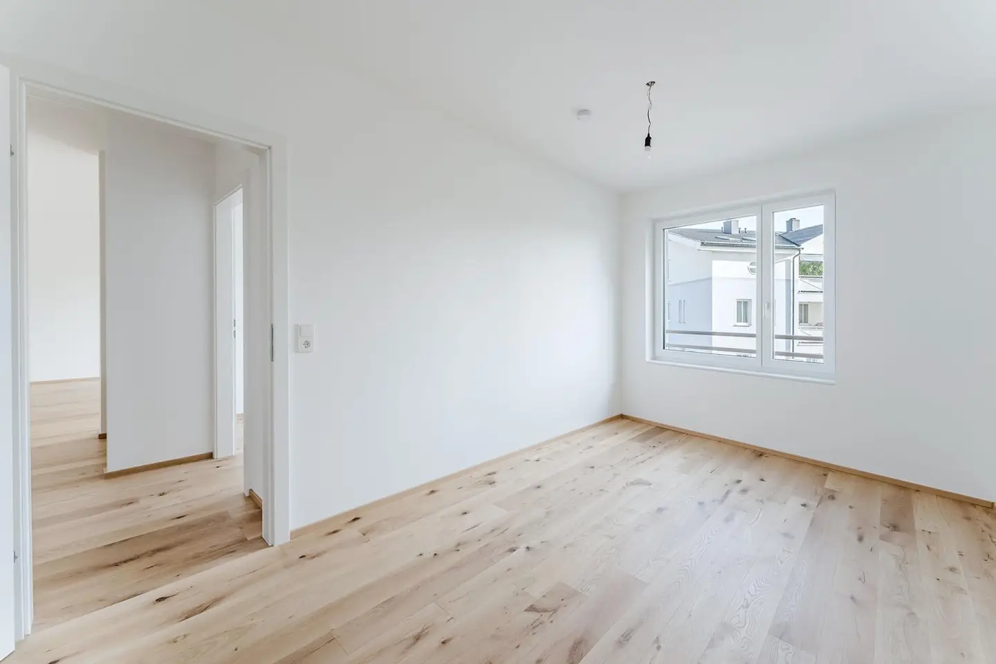 Newly completed apartment in historic town centre with loggia