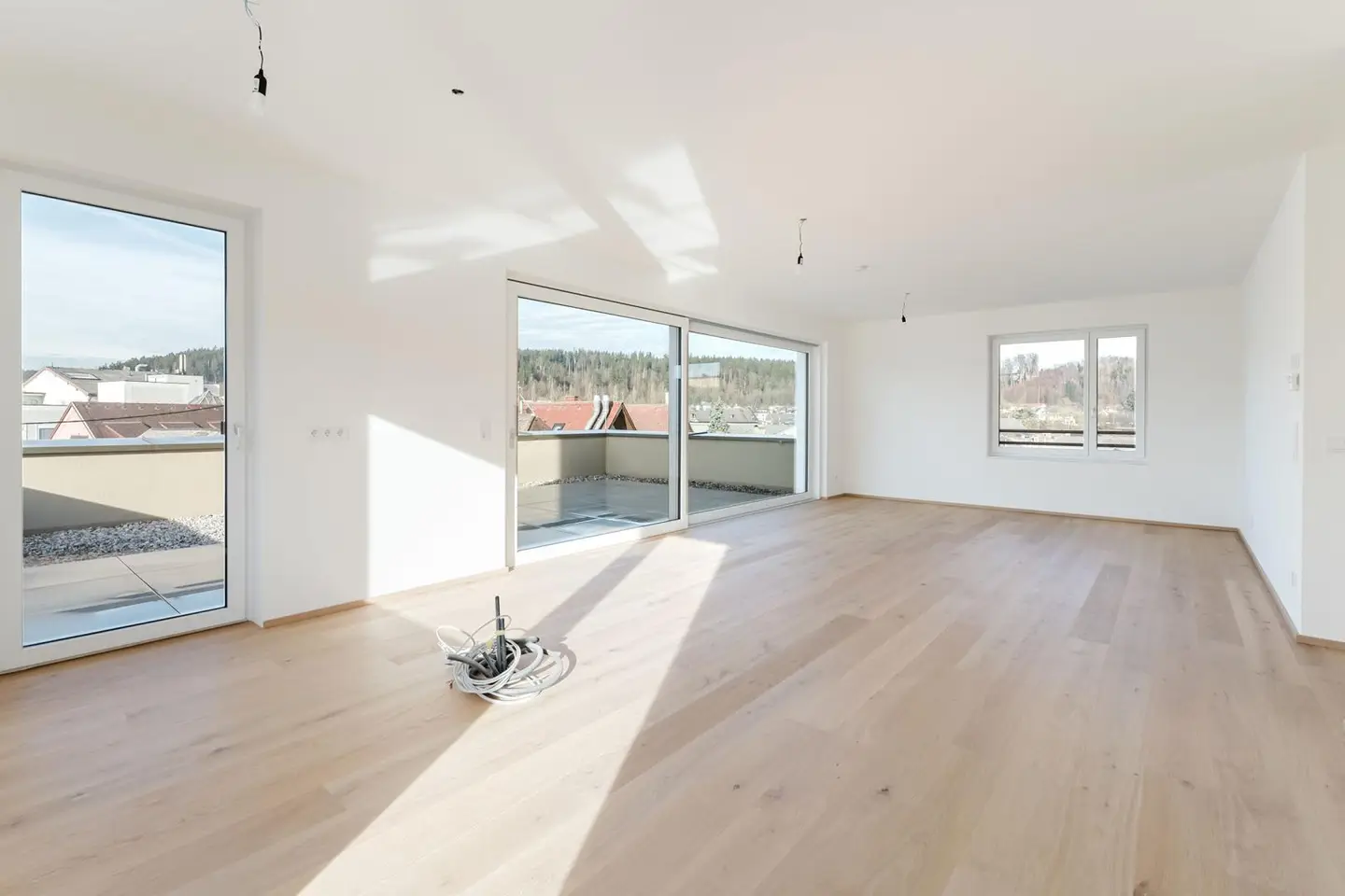 Dachgeschosswohnung mit zwei Dachterrassen und Loggia