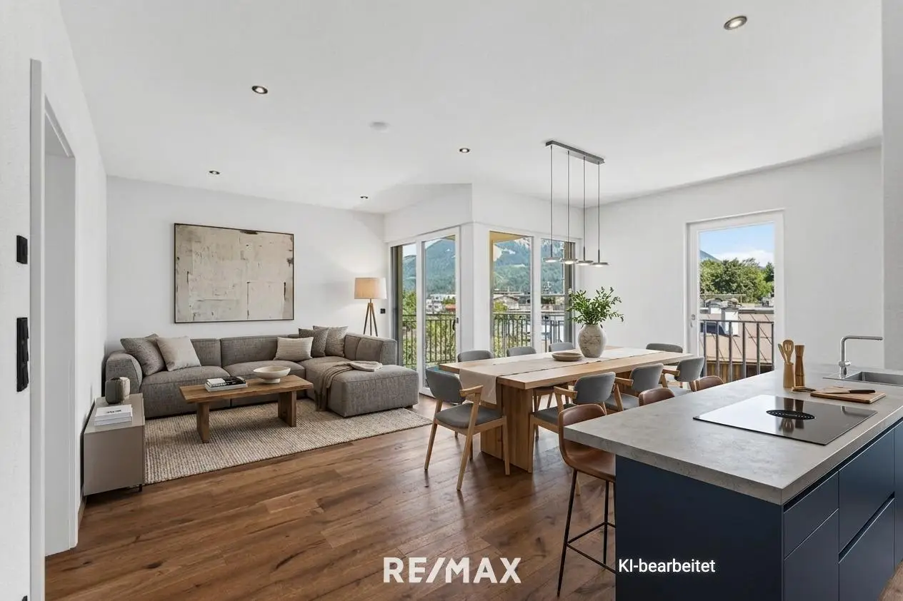 Newly built apartment with sunny balcony and elevator