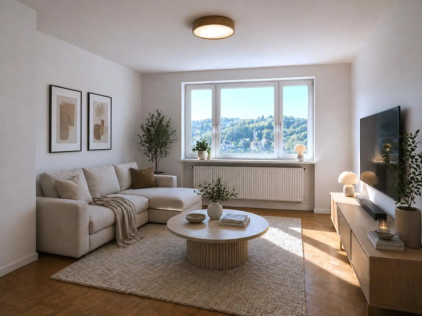 Komplett sanierte Wohnung mit sonniger Loggia