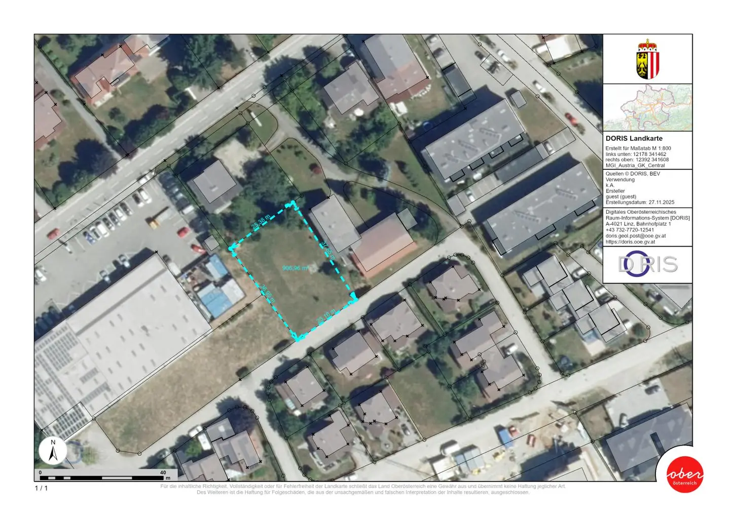 Quiet building plot near hospital Apartment