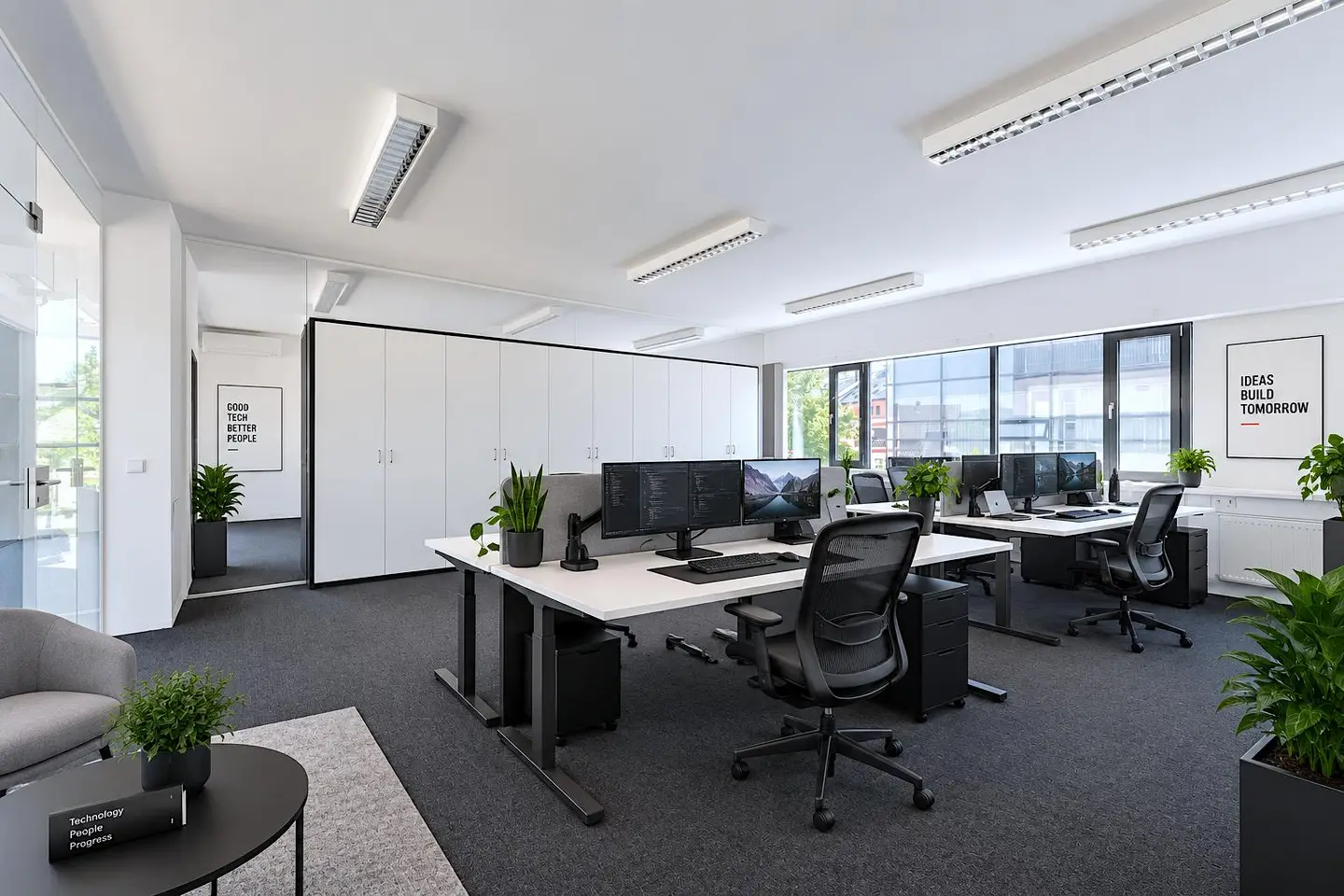 Klimatisierte flexible Gewerbefläche mit Lift Wohnung