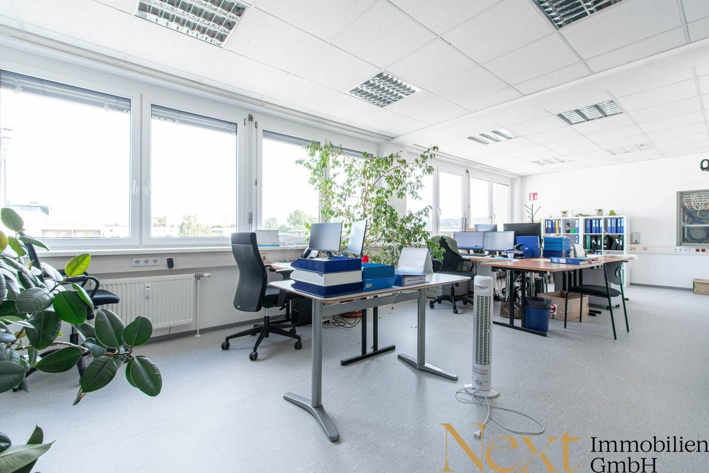 Spacious office space with excellent transport connections in GTZ Wels for rent