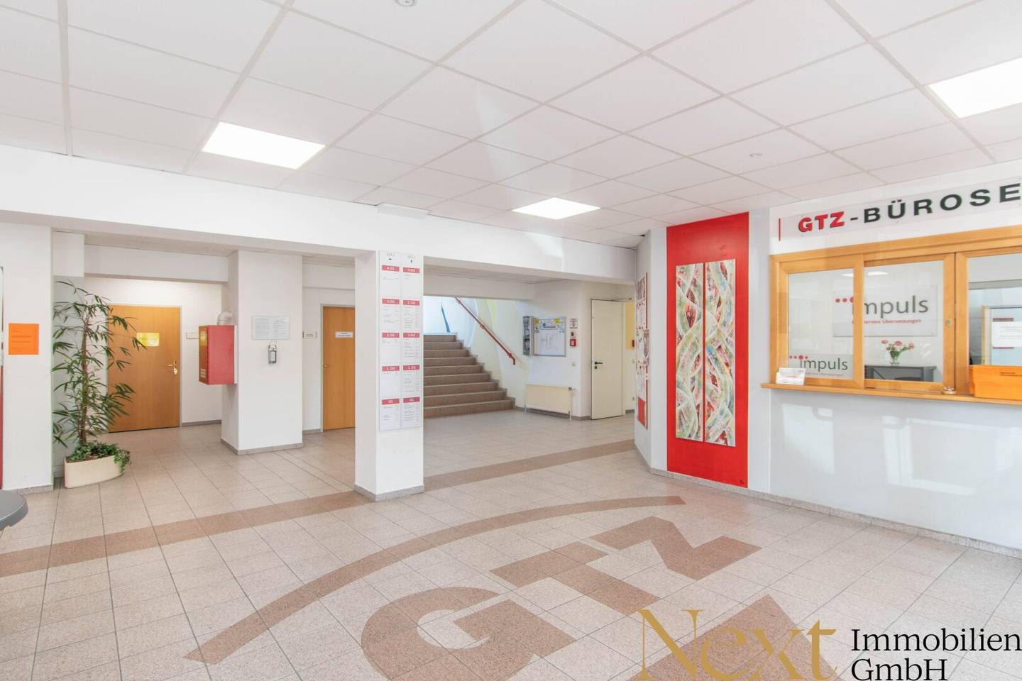 Spacious office space with approx. 193 m² with ideal transport connections in the GTZ Wels for rent