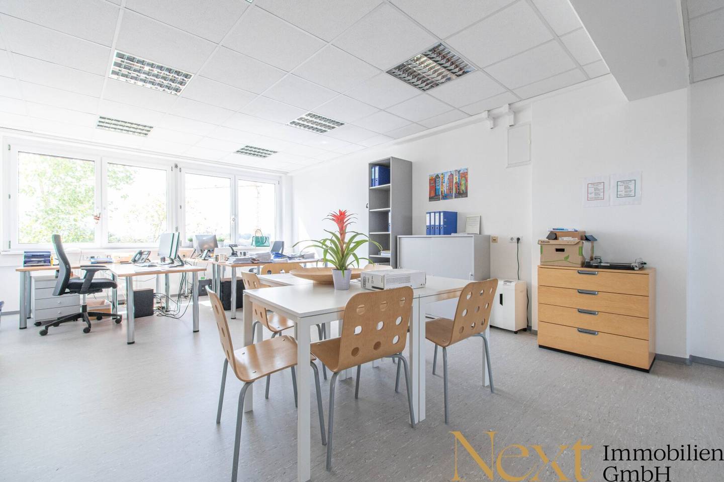 Spacious office space with excellent transport connections in GTZ Wels for rent