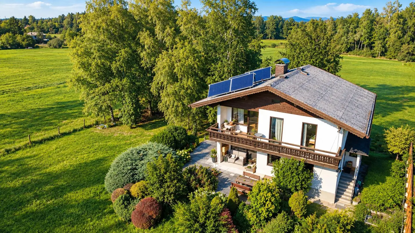 Family apartment with Untersberg view and sunny southwest exposure