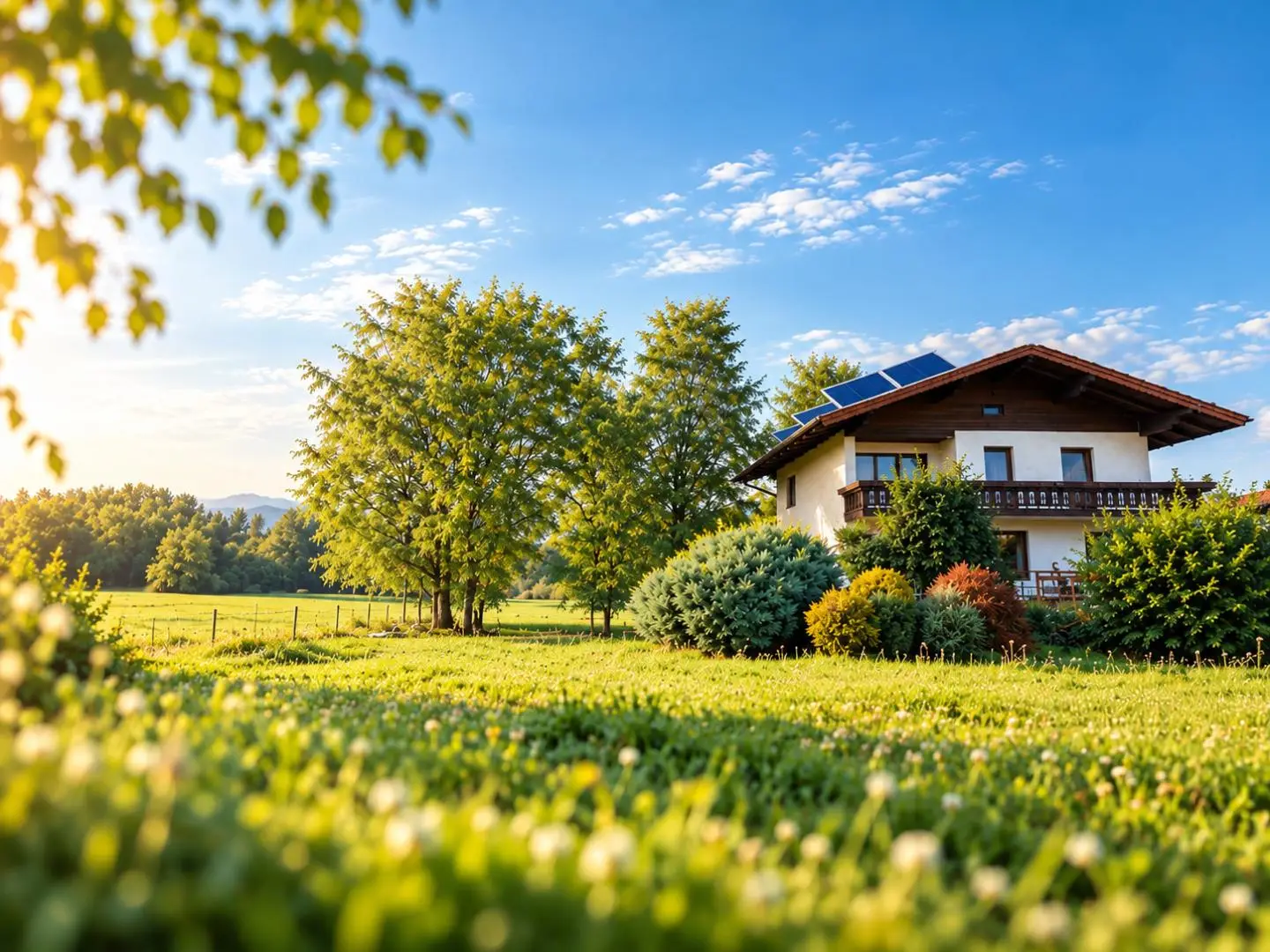 Familienwohnung mit Untersbergblick und sonniger Südwestlage