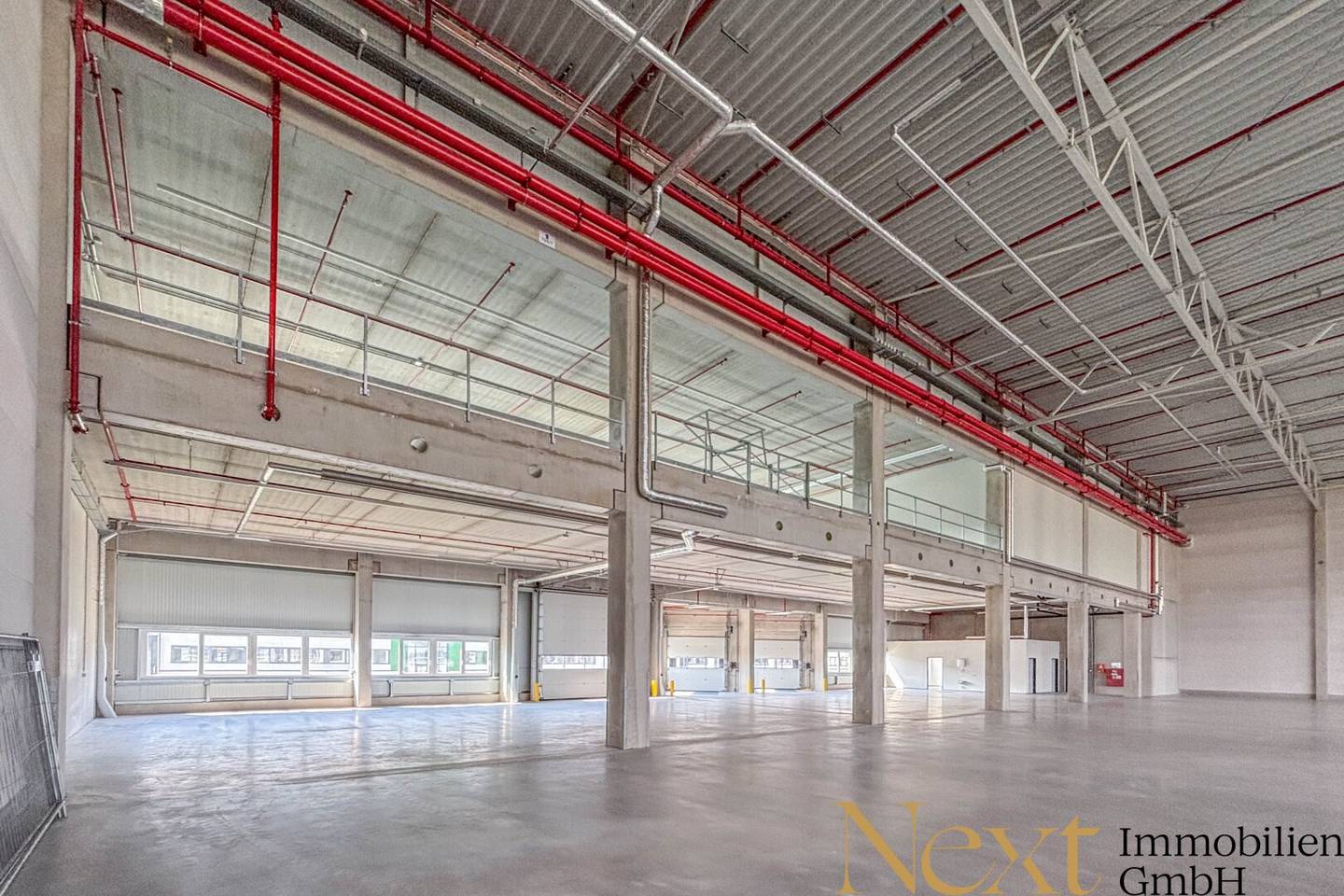 Neubau Lagerhalle mit Photovoltaik im Ennshafen