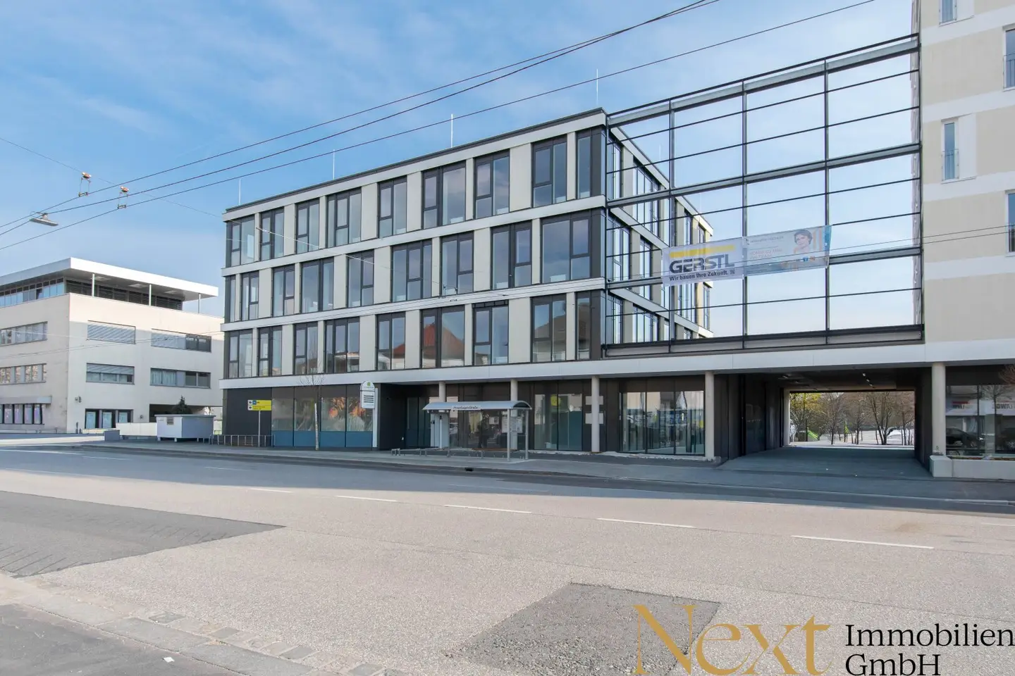 Unique new-build office and practice spaces in the Med Cube Linz Mitte construction project for rent!
