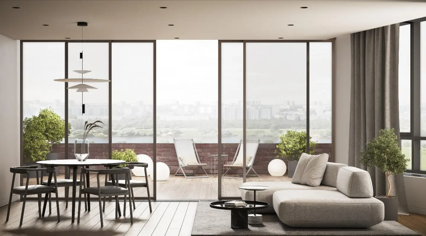 Penthouse with roof terrace and concierge
