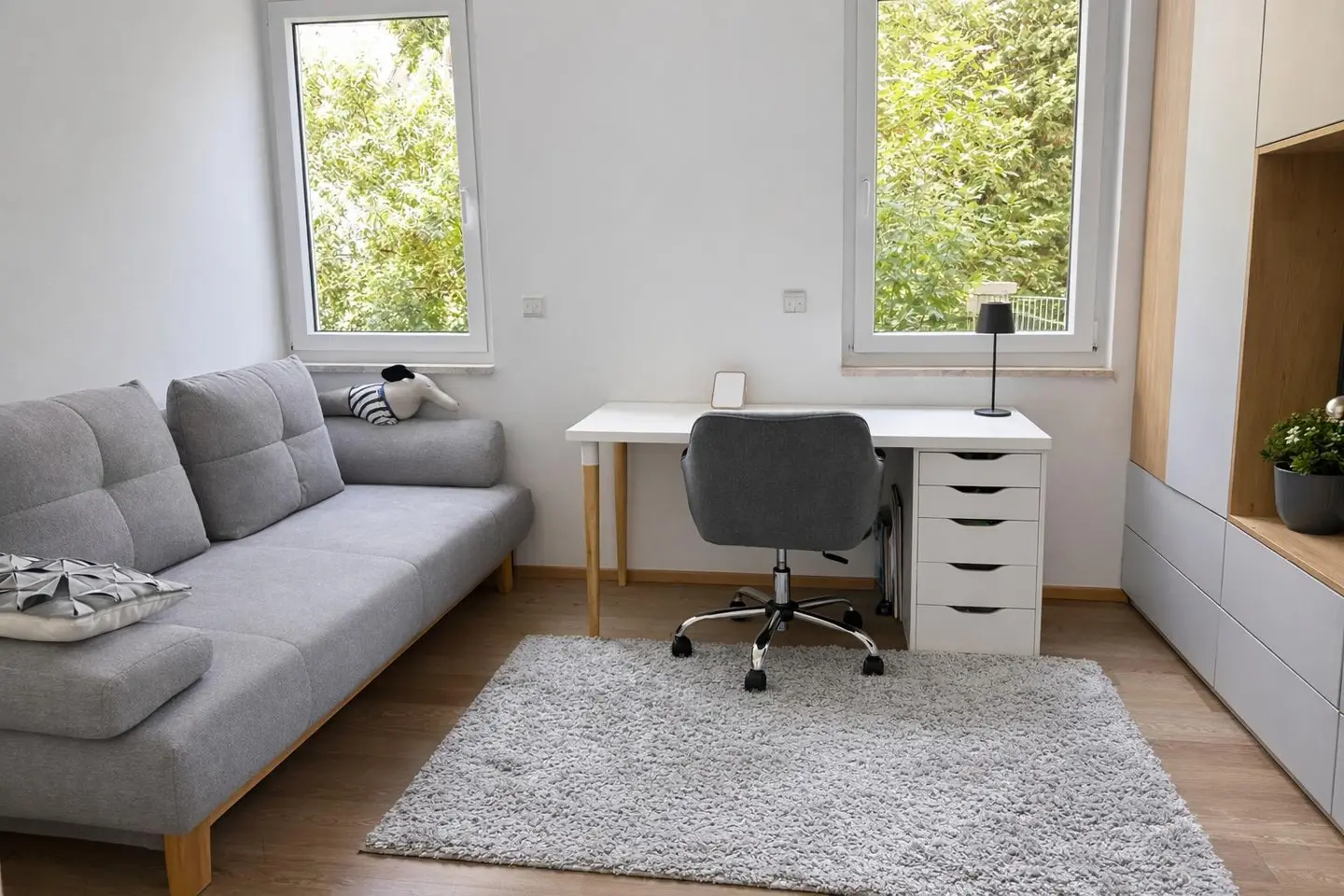 Ruhige Erdgeschosswohnung mit privatem Garten