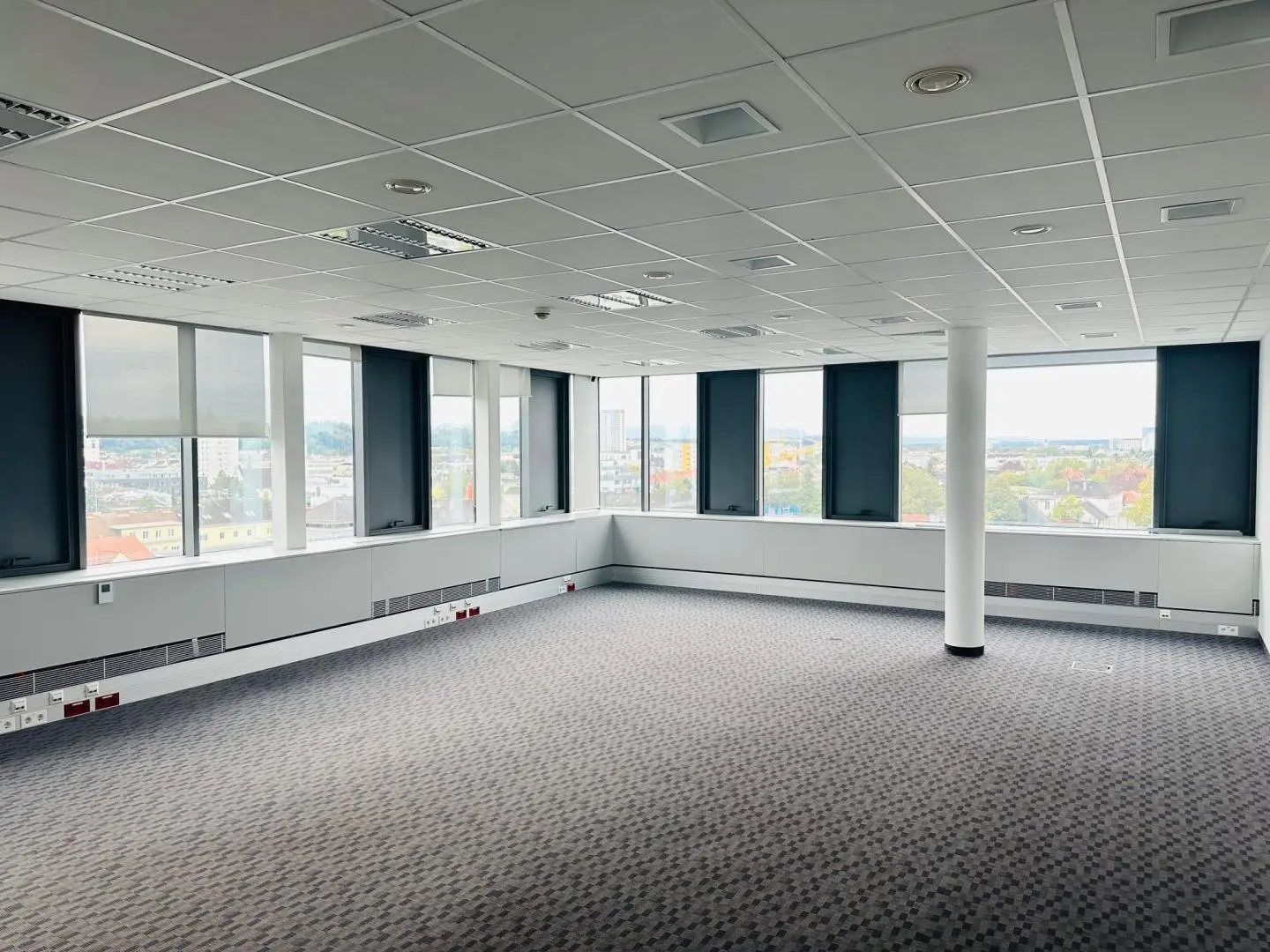 Penthouse hell klimatisiert mit Panoramablick direkt am Hauptbahnhof
