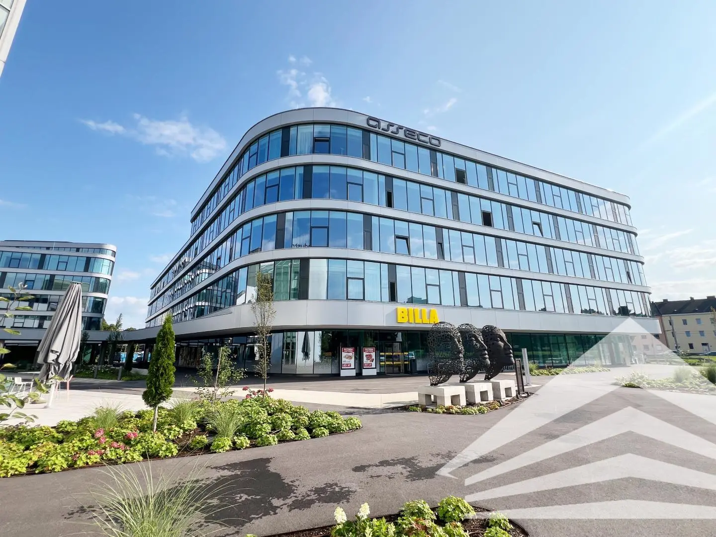 Ansicht Techbase Gebäude