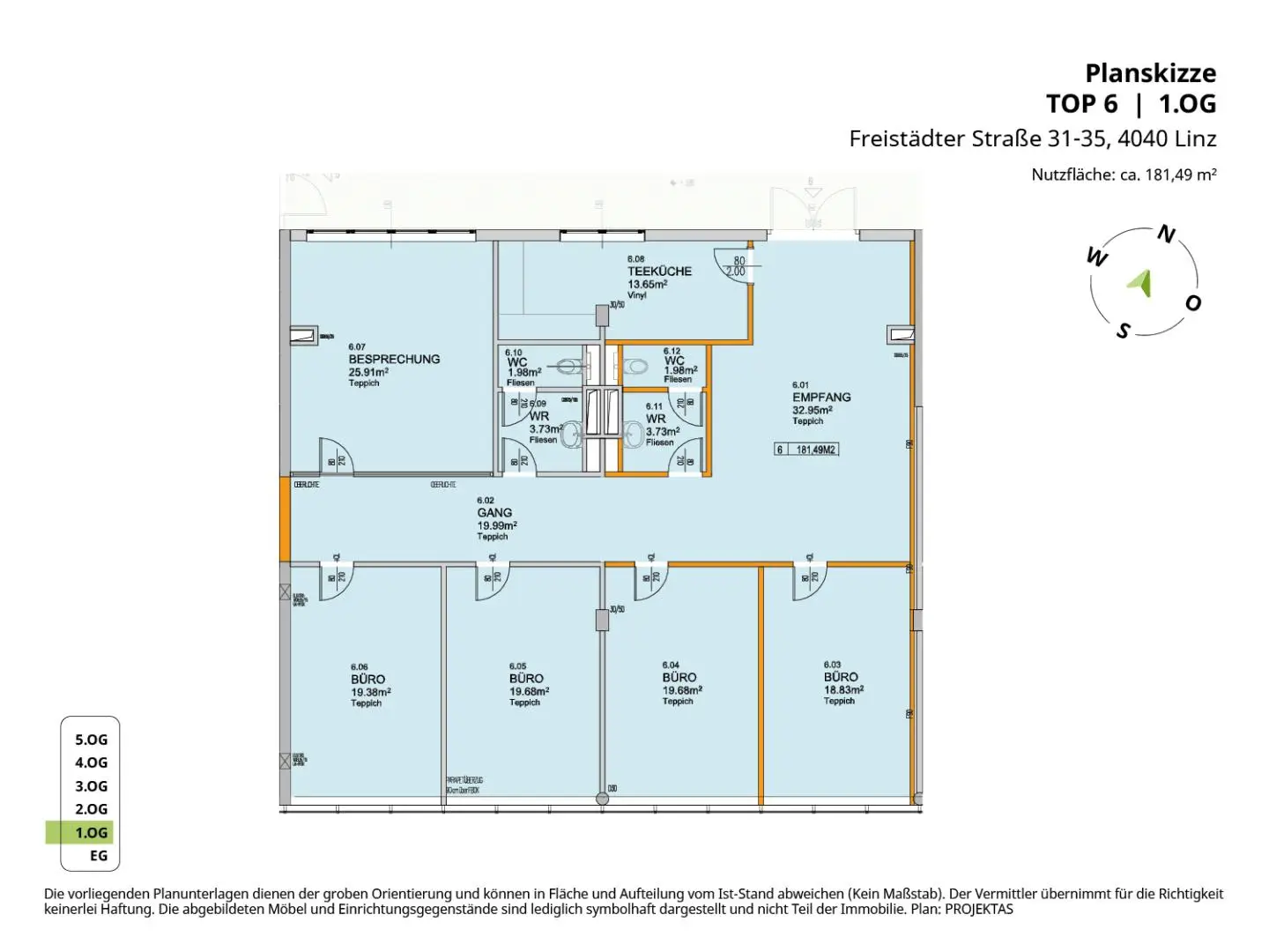 New build apartment in Business Corner with underground garage