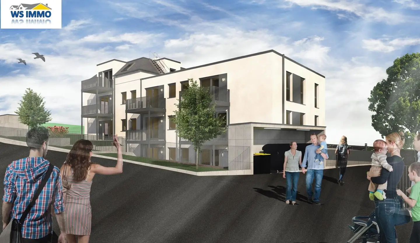 Provisionsfrei barrierefreie Wohnung mit zwei Stellplätzen