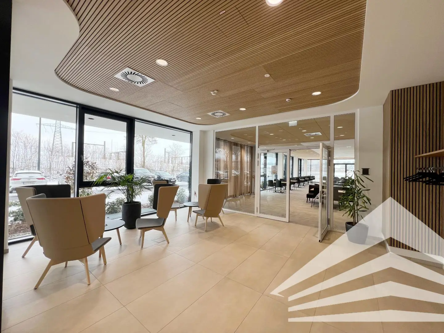 New build apartment with flexible spaces near A1