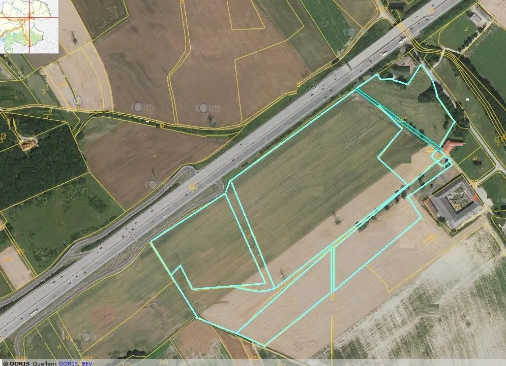 Stadtrandlage mit hoher Bodenkennzahl Wohnung