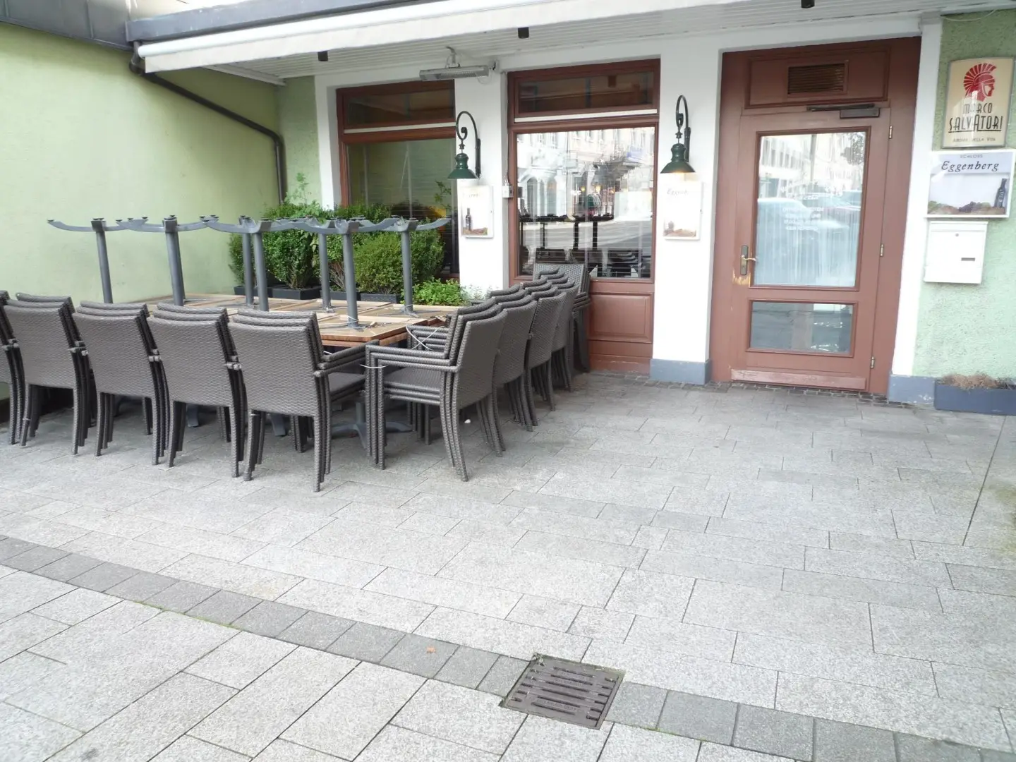 Anlegerwohnung etabliertes Restaurant mit Gastgarten