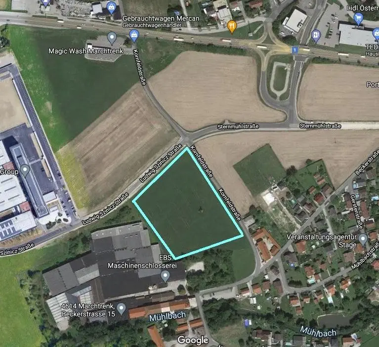 Baurechtsfläche mit B Widmung Anlegerwohnung