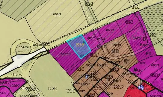 Apartment with option to build hall and offices