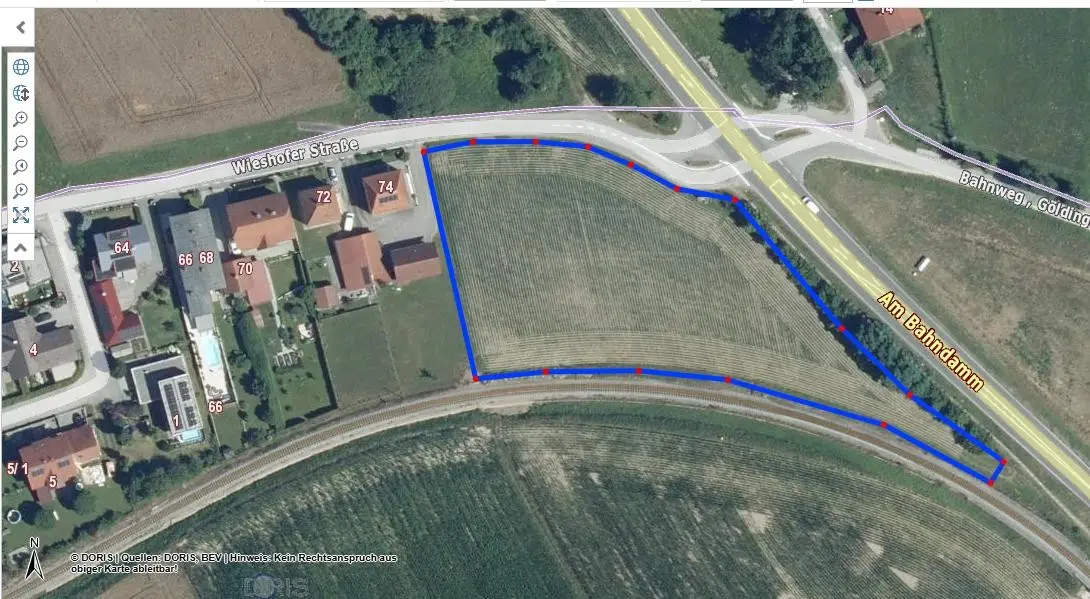 Sichtbare Lage an der Hauptstraße Wohnung