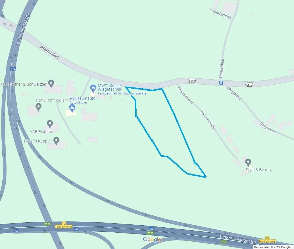 Anlegerwohnung building land with motorway nearby