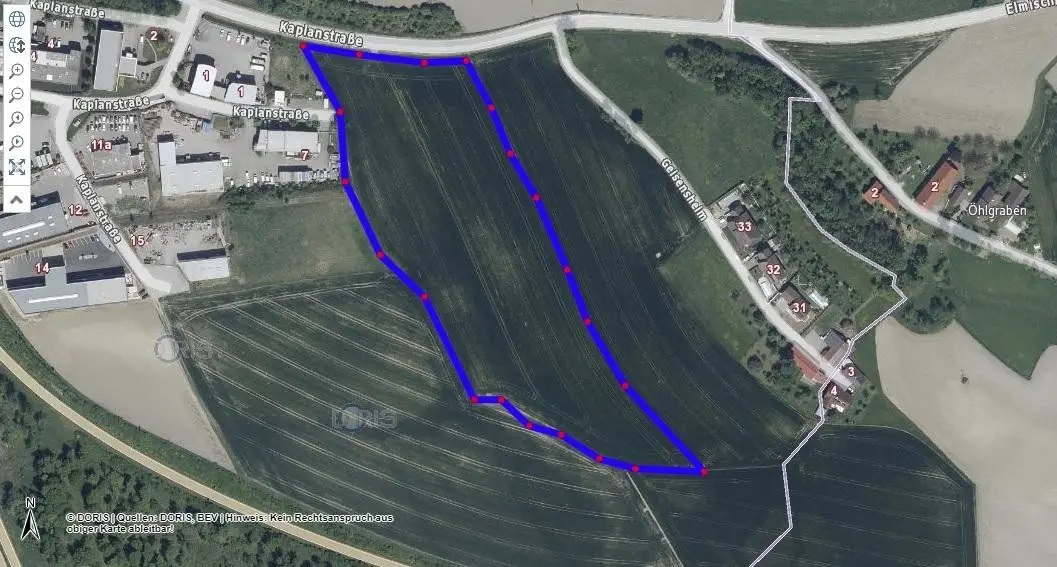 Anlegerwohnung building land with motorway nearby