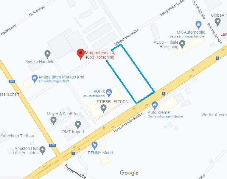 Leasehold plot with B zoning next to B1 Wohnung