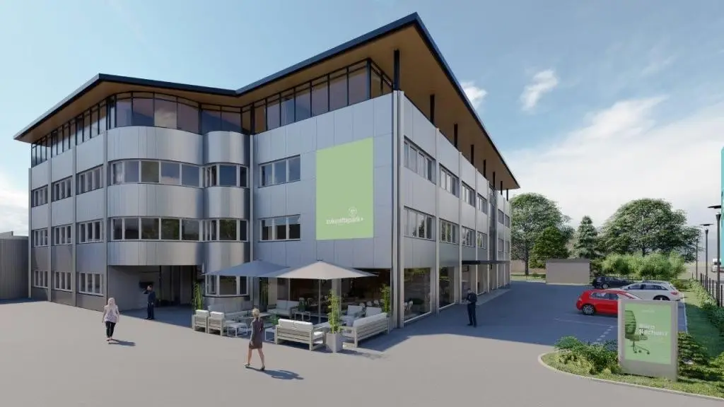 Hall complex with 3.5 megawatt power connection Investor apartment