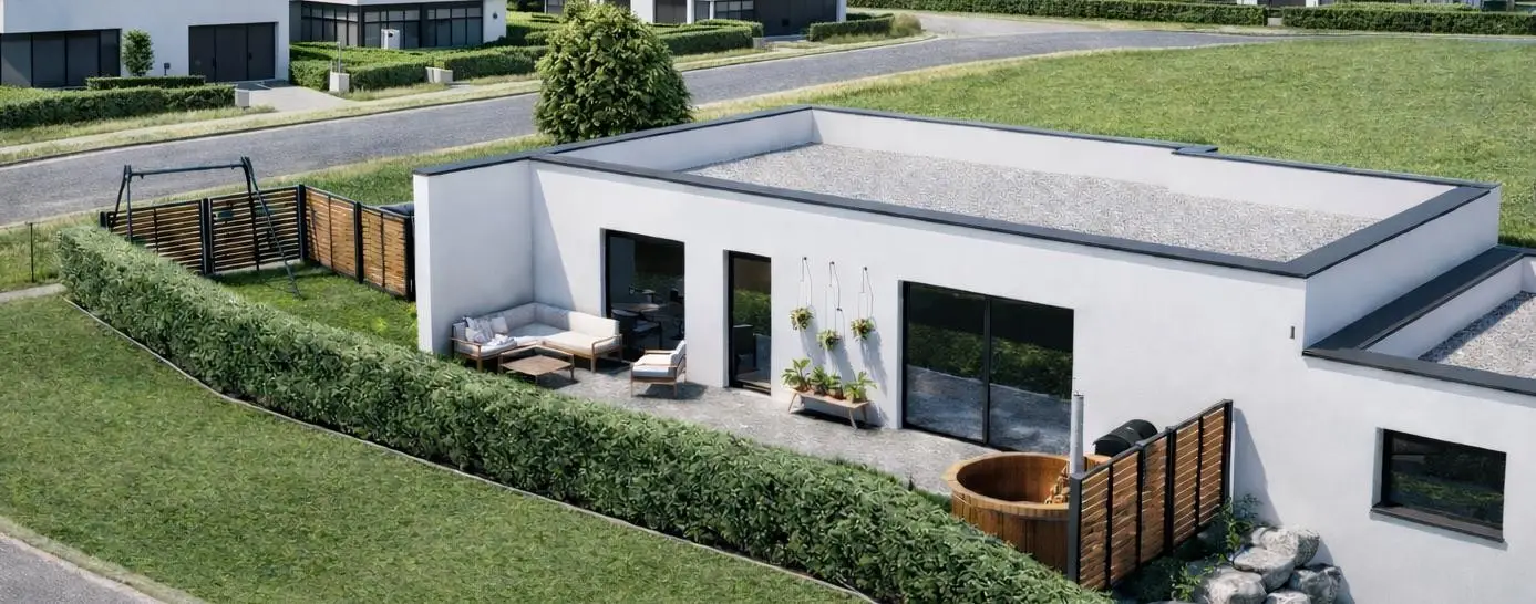 Turnkey bungalow to individual specification Familienwohnung quietly located