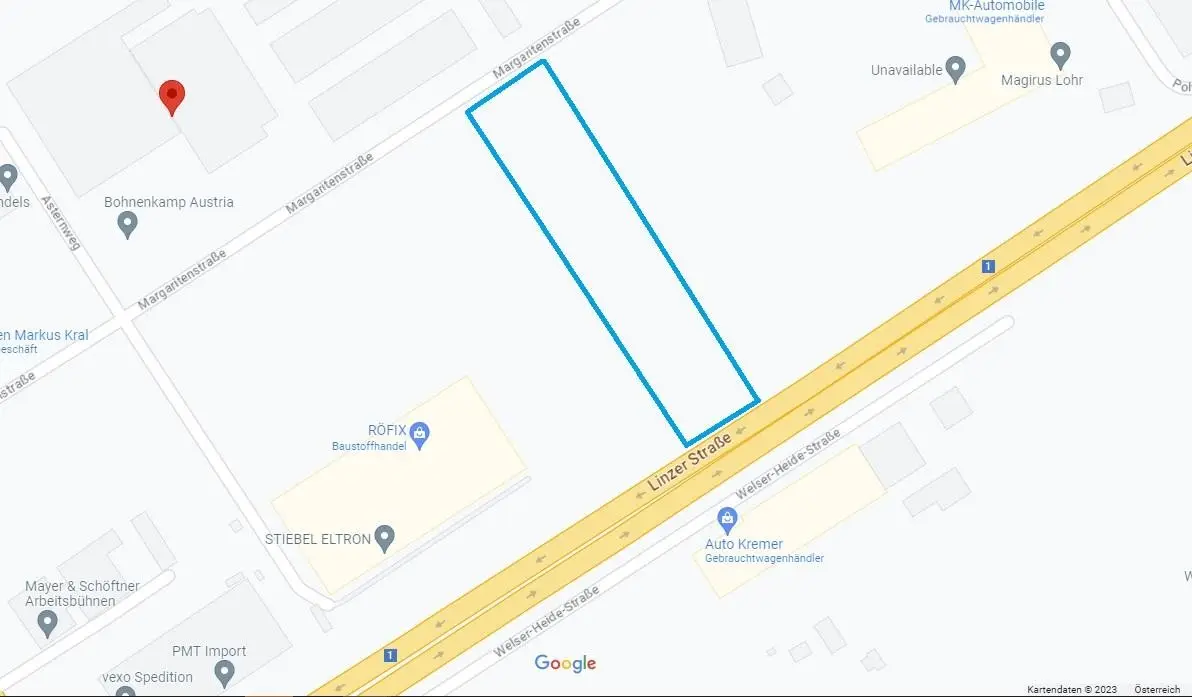 Good visible B1 location with build option investor apartment