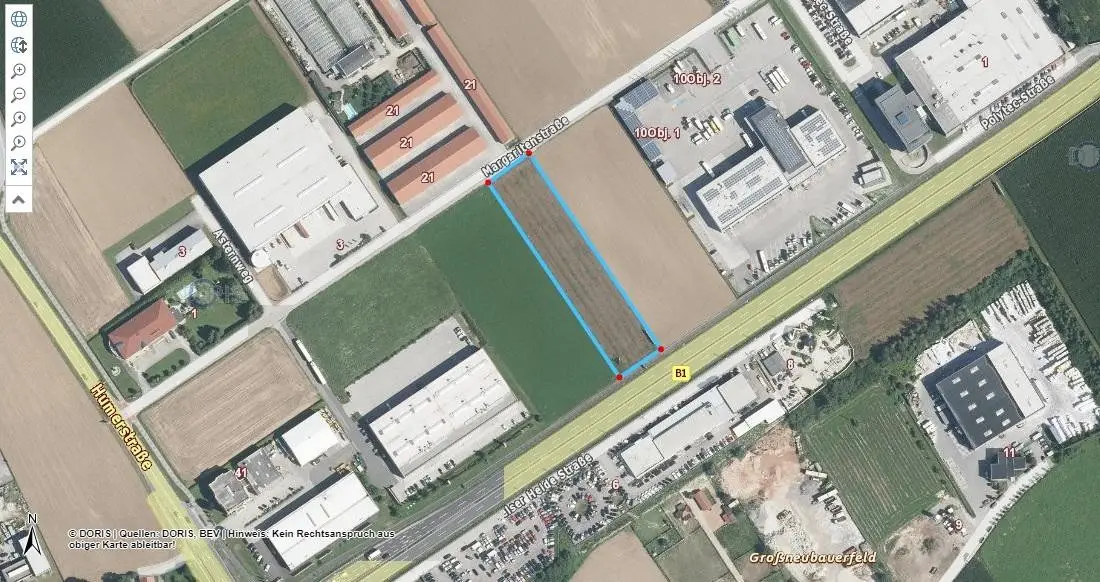 Good visible B1 location with build option investor apartment