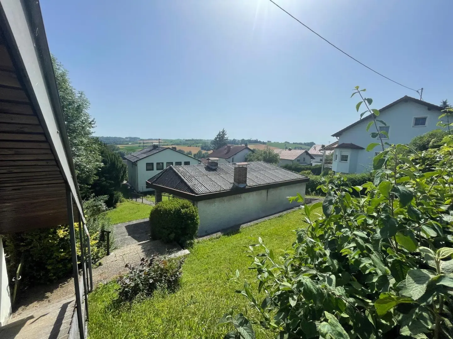 Wohnung mit genehmigtem Doppelhausprojekt