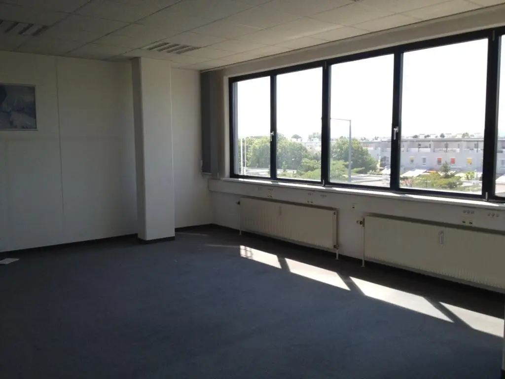Modern office space with parking deck and lift
