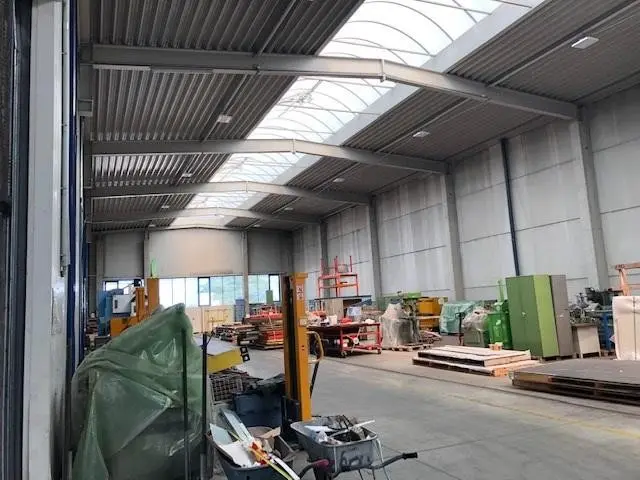 Production ready space with high hall volume Loftwohnung
