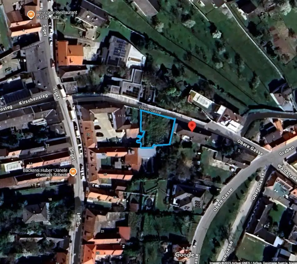 Wohnung with 270 degree distant view and building plan included