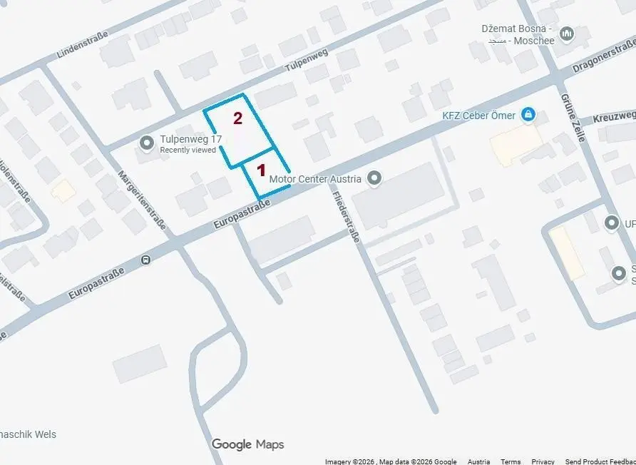 Anlegerwohnung auf teilbarem W Grundstück ideal für Reihenhäuser