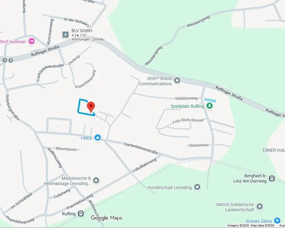 Idyllisches Grundstück am Ende der Obstgartensiedlung Wohnung