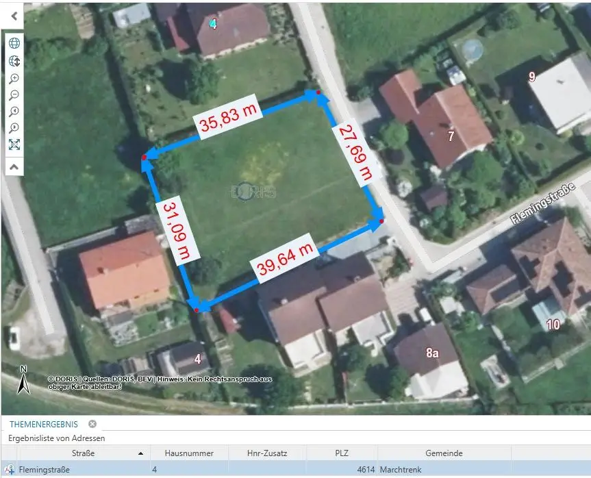 Level building plot in residential area Apartment