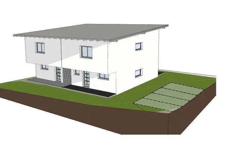 New build family apartment with sunny private garden